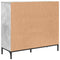 vidaXL Sideboard Concrete grey 89.5 x 33 x 82 cm Engineered wood
