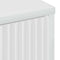 vidaXL Sideboard High gloss white 89.5 x 33 x 82 cm Engineered wood