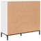 vidaXL Sideboard High gloss white 89.5 x 33 x 82 cm Engineered wood