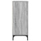 vidaXL Sideboard Grey sonoma 89.5 x 33 x 82 cm Engineered wood