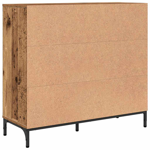 vidaXL Sideboard Old wood 89.5 x 33 x 82 cm Engineered wood