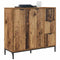 vidaXL Sideboard Old wood 89.5 x 33 x 82 cm Engineered wood