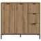 vidaXL Sideboard Artisan oak 89.5 x 33 x 82 cm Engineered wood