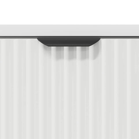 vidaXL Bedside Table White 63.5 x 36 x 61 cm Engineered wood