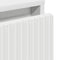 vidaXL Bedside Table White 63.5 x 36 x 61 cm Engineered wood