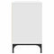 vidaXL Bedside Table White 63.5 x 36 x 61 cm Engineered wood