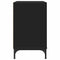 vidaXL Bedside Table Black 63.5 x 36 x 61 cm Engineered wood