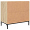 vidaXL Bedside Table Sonoma oak 63.5 x 36 x 61 cm Engineered wood
