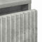 vidaXL Bedside Table Concrete grey 63.5 x 36 x 61 cm Engineered wood