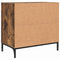 vidaXL Bedside Table Smoked oak 63.5 x 36 x 61 cm Engineered wood