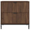 vidaXL Bedside Table Brown oak 63.5 x 36 x 61 cm Engineered wood