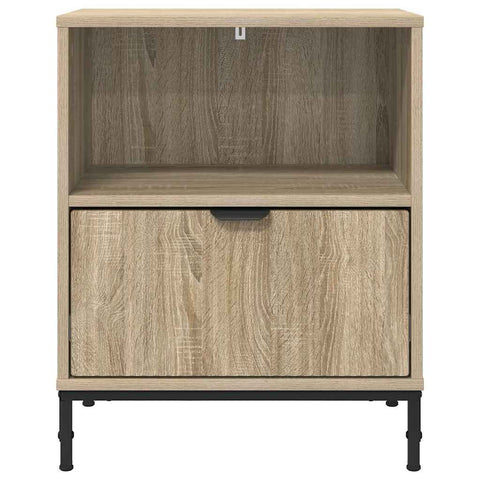 vidaXL Bedside Table Sonoma oak 49 x 36 x 61 cm Engineered wood