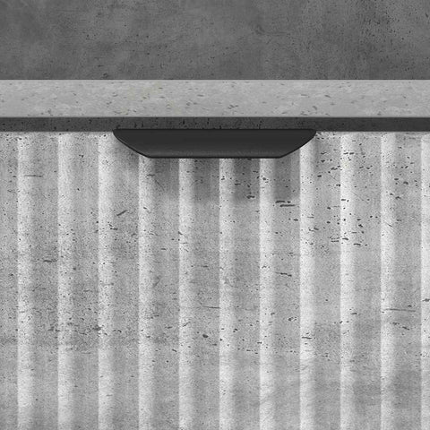 vidaXL Bedside Table Concrete grey 49 x 36 x 61 cm Engineered wood