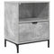 vidaXL Bedside Table Concrete grey 49 x 36 x 61 cm Engineered wood
