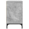 vidaXL Bedside Table Concrete grey 49 x 36 x 61 cm Engineered wood