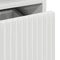 vidaXL Bedside Table High gloss white 49 x 36 x 61 cm Engineered wood