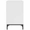vidaXL Bedside Tables 2 pcs High gloss white 49 x 36 x 61 cm