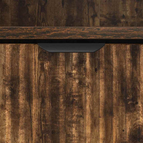 vidaXL Bedside Tables 2 pcs Smoked oak 49 x 36 x 61 cm Engineered wood