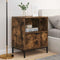 vidaXL Bedside Tables 2 pcs Smoked oak 49 x 36 x 61 cm Engineered wood