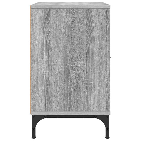 vidaXL Bedside Table Grey sonoma 49 x 36 x 61 cm Engineered wood