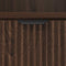 vidaXL Bedside Table Brown oak 49 x 36 x 61 cm Engineered wood