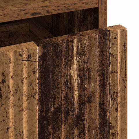 vidaXL Bedside Tables 2 pcs Old wood 49 x 36 x 61 cm Engineered wood