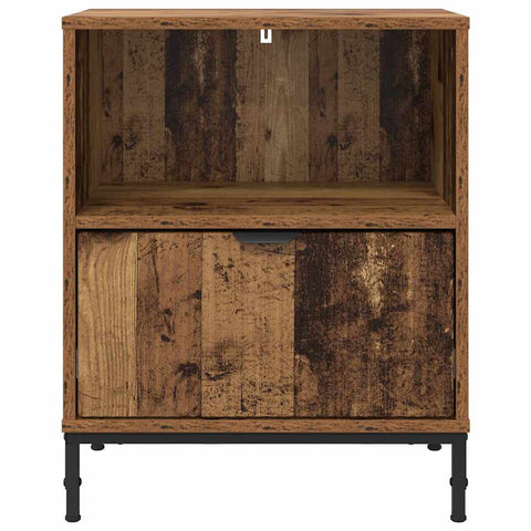 vidaXL Bedside Tables 2 pcs Old wood 49 x 36 x 61 cm Engineered wood