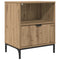 vidaXL Bedside Table Artisan oak 49 x 36 x 61 cm Engineered wood