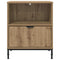 vidaXL Bedside Table Artisan oak 49 x 36 x 61 cm Engineered wood