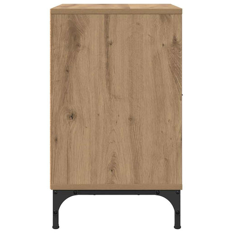 vidaXL Bedside Table Artisan oak 49 x 36 x 61 cm Engineered wood