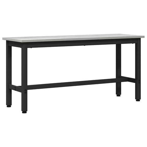 vidaXL Dining Bench Grey Sonoma 100 x 32.5 x 48.5 cm