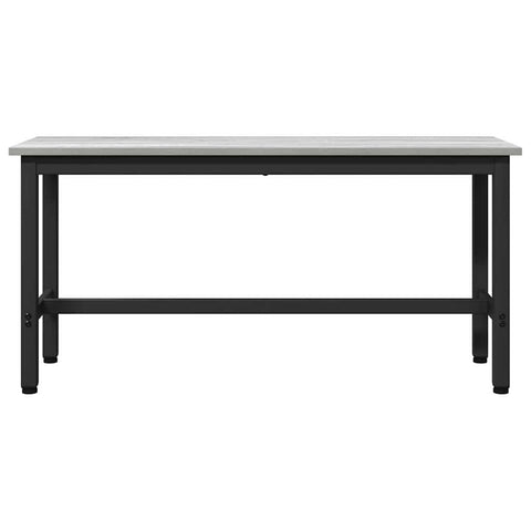 vidaXL Dining Bench Grey Sonoma 100 x 32.5 x 48.5 cm