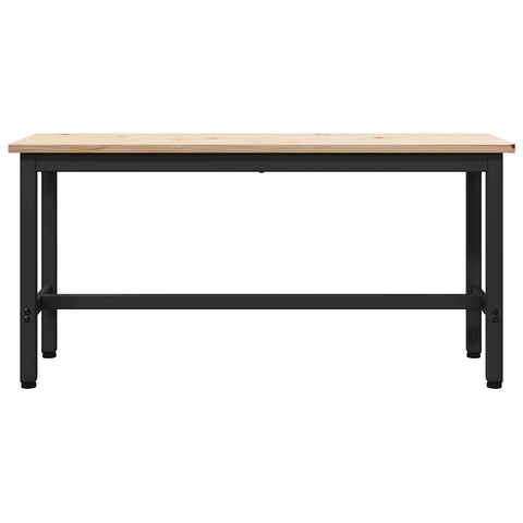 vidaXL Dining Benches 2 pcs Natural 100 x 32.5 x 49 cm Solid pine wood