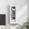 vidaXL Wall-mounted Cabinet White 55 x 29 x 100 cm Engineered wood