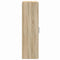 vidaXL Wall-mounted Cabinet with Shelf Sonoma oak 55 x 29 x 100 cm