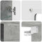 vidaXL Wall-mounted Cabinet with Shelf Concrete grey 55 x 29 x 100 cm