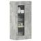 vidaXL Wall-mounted Cabinet with Shelf Concrete grey 55 x 29 x 100 cm