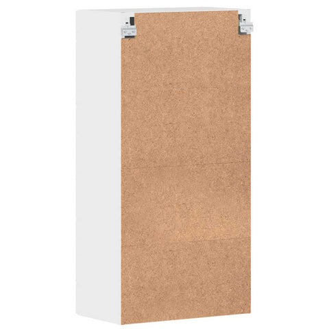 vidaXL Wall-mounted Cabinet High gloss white 55 x 29 x 100 cm