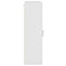 vidaXL Wall-mounted Cabinet High gloss white 55 x 29 x 100 cm