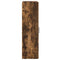 vidaXL Wall-mounted Cabinet with Shelf Smoked oak 55 x 29 x 100 cm