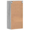 vidaXL Wall-mounted Cabinet with Shelf Grey sonoma 55 x 29 x 100 cm