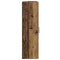 vidaXL Wall-mounted Cabinet Old wood 55 x 29 x 100 cm Engineered wood