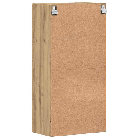 vidaXL Wall-mounted Cabinet with Shelf Artisan oak 55 x 29 x 100 cm