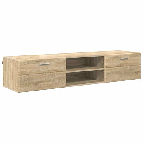 vidaXL TV Cabinet Sonoma oak 150 x 39 x 30 cm Engineered wood