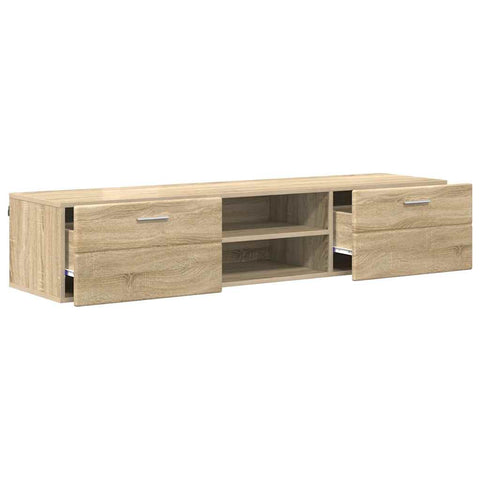 vidaXL TV Cabinet Sonoma oak 150 x 39 x 30 cm Engineered wood