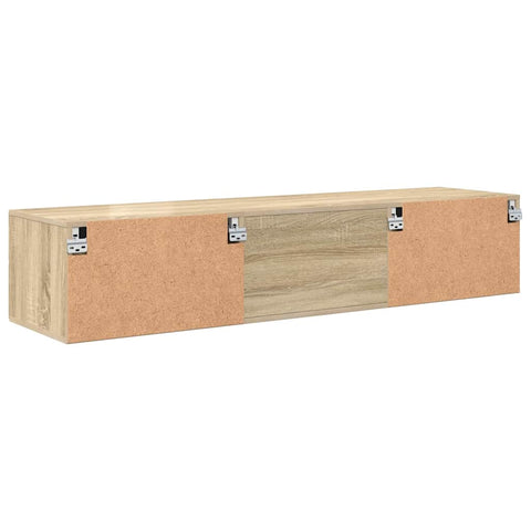 vidaXL TV Cabinet Sonoma oak 150 x 39 x 30 cm Engineered wood