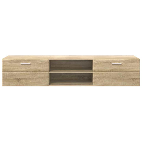 vidaXL TV Cabinet Sonoma oak 150 x 39 x 30 cm Engineered wood