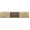 vidaXL TV Cabinet Sonoma oak 150 x 39 x 30 cm Engineered wood
