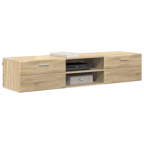 vidaXL TV Cabinet Sonoma oak 150 x 39 x 30 cm Engineered wood