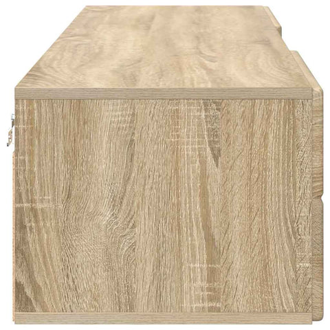 vidaXL TV Cabinet Sonoma oak 150 x 39 x 30 cm Engineered wood